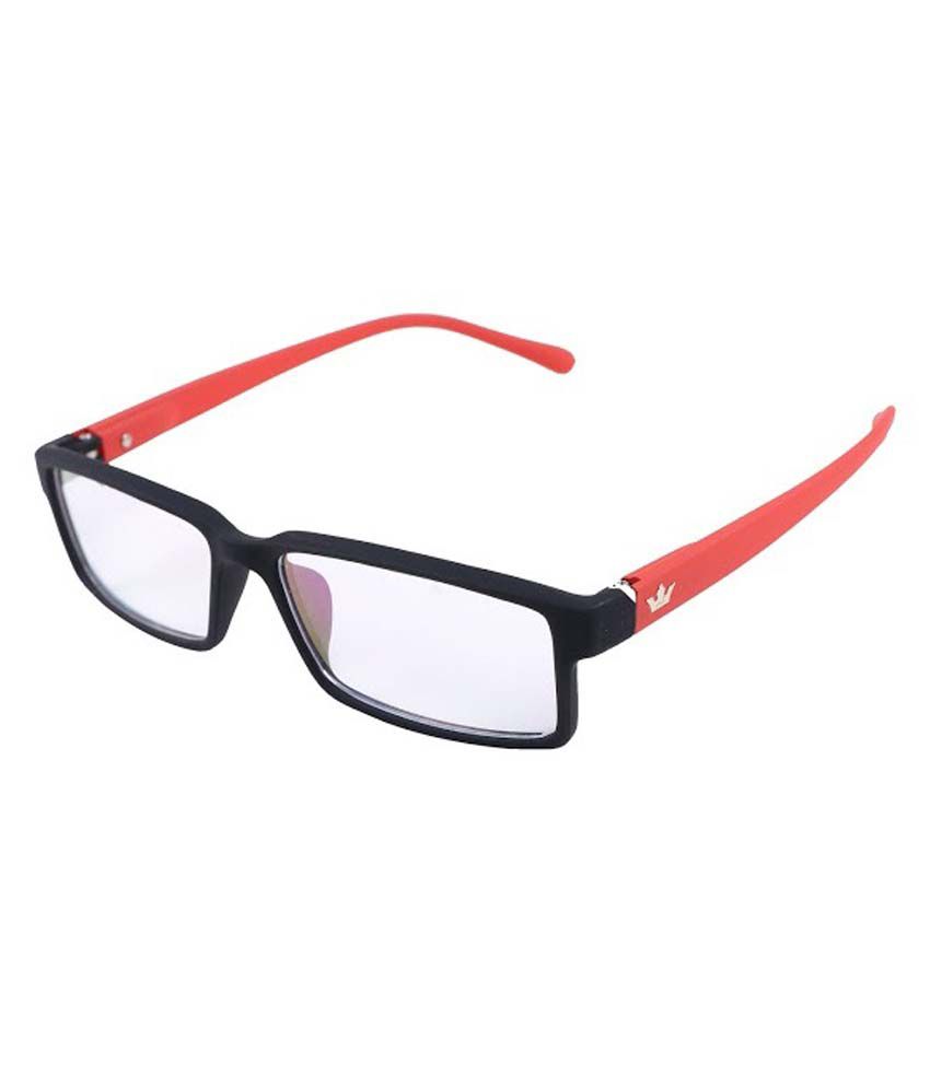 New Zovial Multicolor Non Metal Rectangle Eyewear Frame With Anti-Glare ...