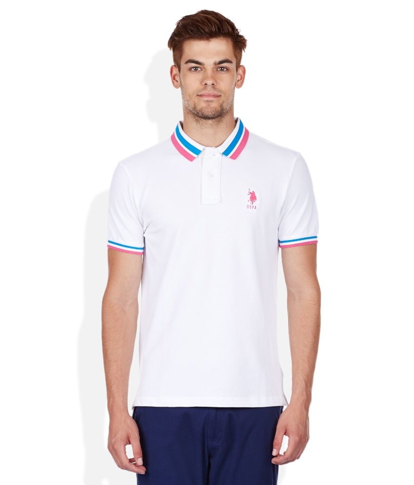 us polo assn white shirts