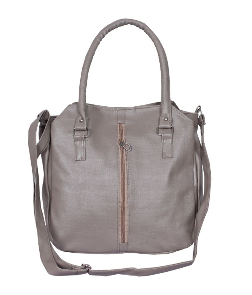 Naaz Bagscollection Gray Non Leather Hand Bag Buy Naaz Bagscollection Gray Non Leather Hand