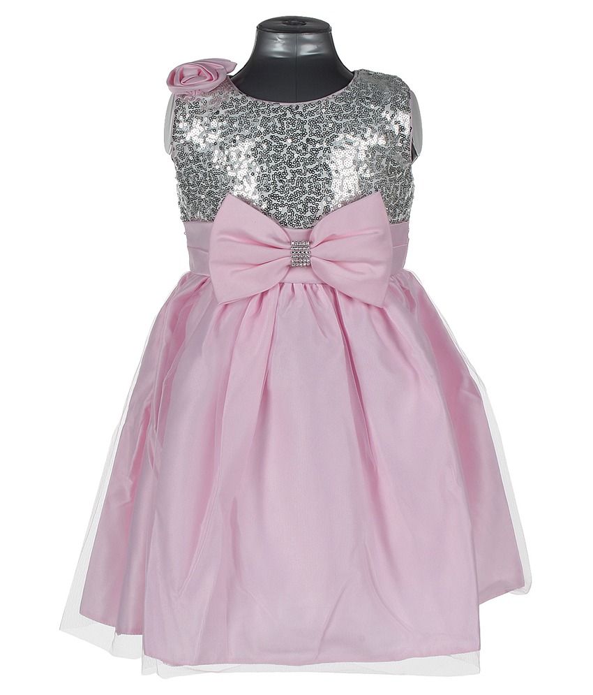 Princess Wardrobe Pink Cotton Frock Buy Princess Wardrobe Pink