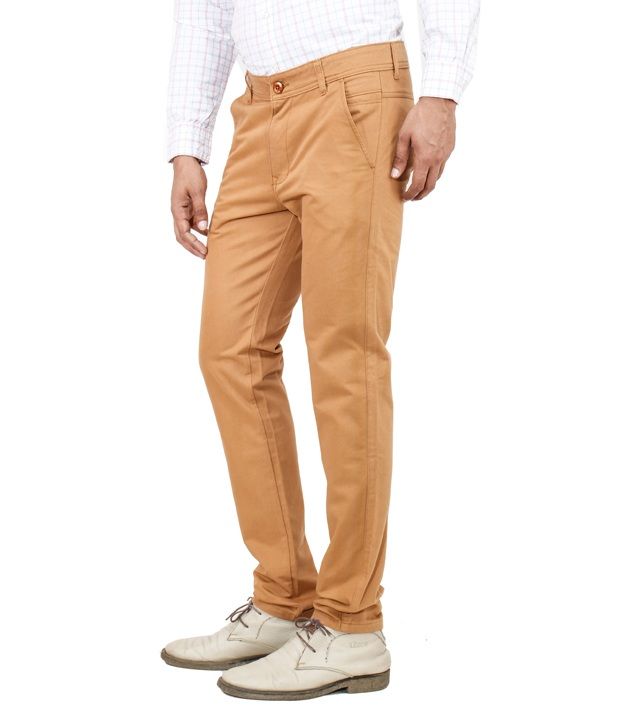 gold chinos