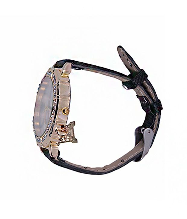 Typify Silver & Black Bracelet Wrist Watch Price in India Buy Typify