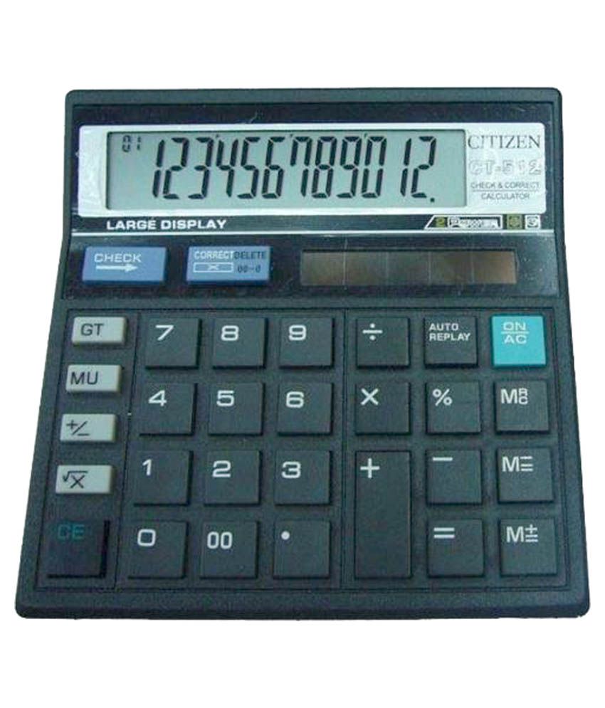 Citizen CT-512 Basic Calculator: Buy Online at Best Price 