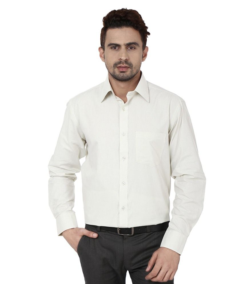 Harsh Industries White Formals Shirt - Buy Harsh Industries White ...