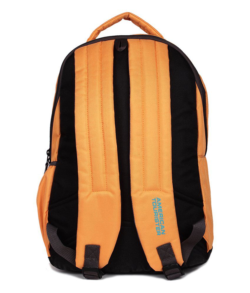 American Tourister Aller 01 Orange Backpack - Buy American Tourister ...
