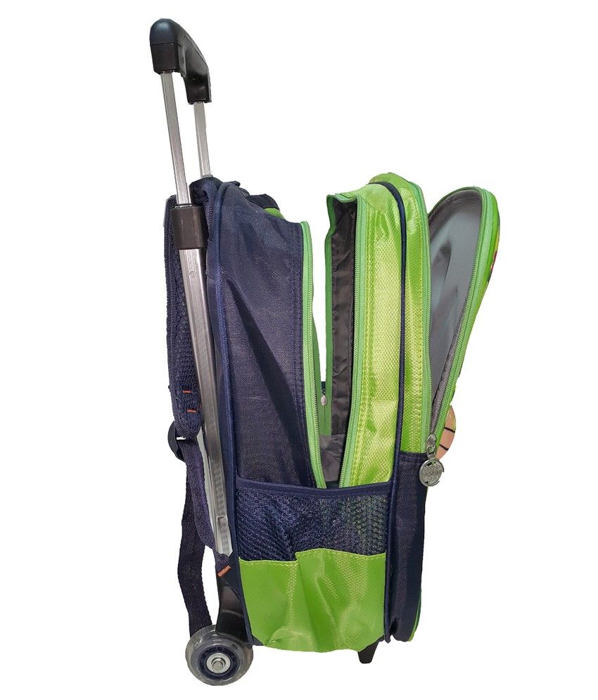 Tasni Green Ben10 Trolley Bag: Buy Online at Best Price in ...