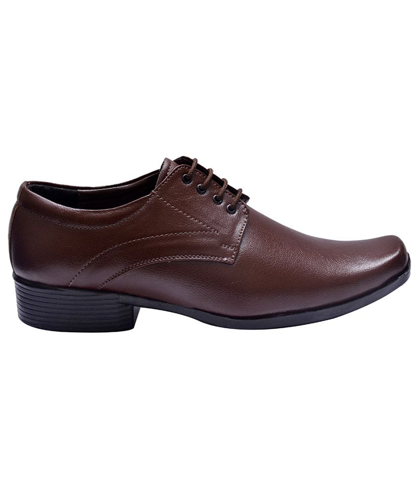 BXXY Brown Oxfords Artificial Leather Formal Shoes Price BXXY Brown Oxfords Artificial Leather Formal Shoes Price