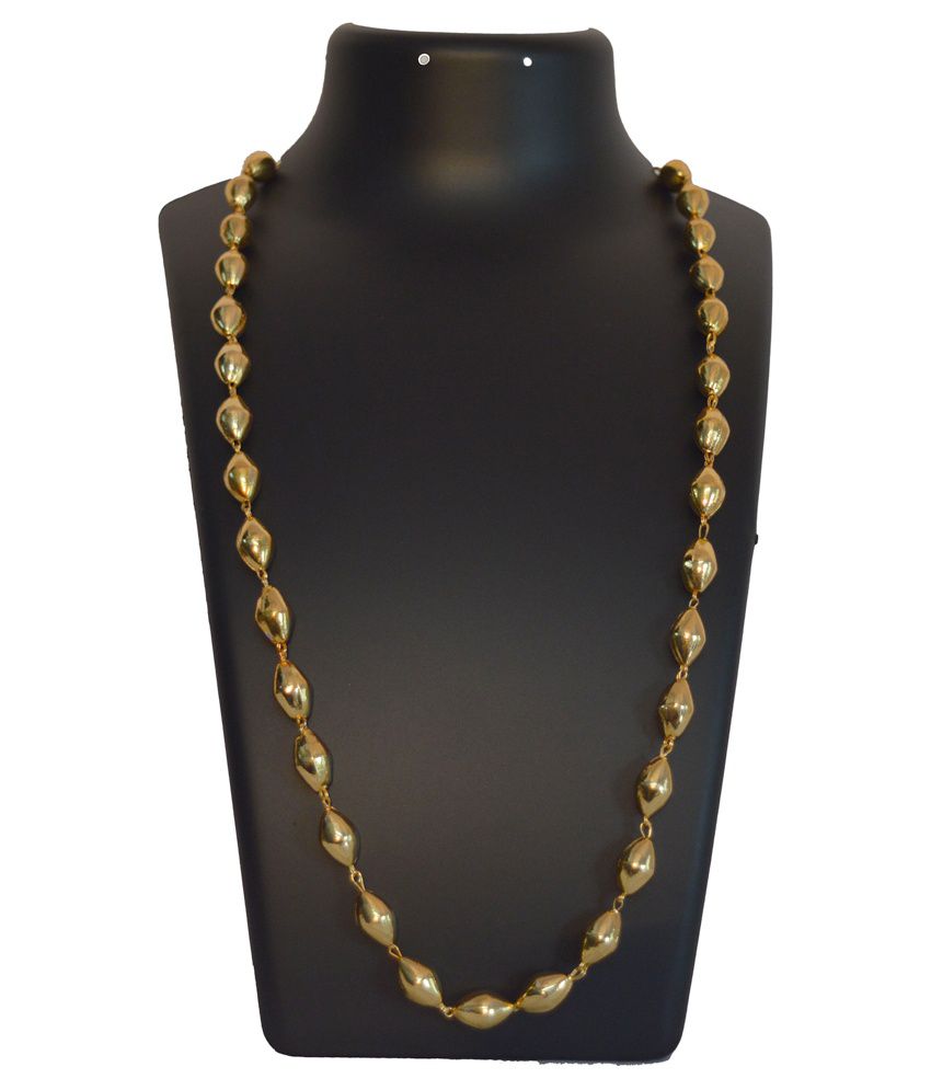 Dev Jewellery Gold Plated Copper Neck Chain: Buy Dev Jewellery Gold ...