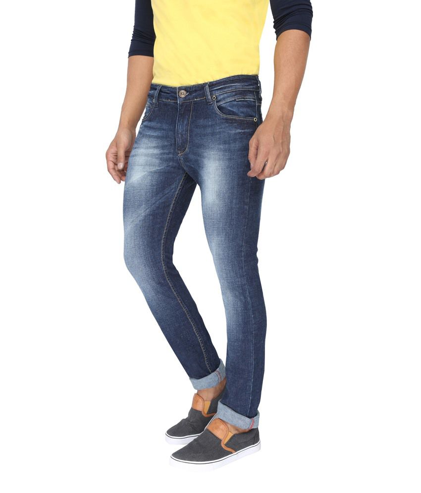 Rican Blue Slim Fit Jeans - Buy Rican Blue Slim Fit Jeans Online at ...