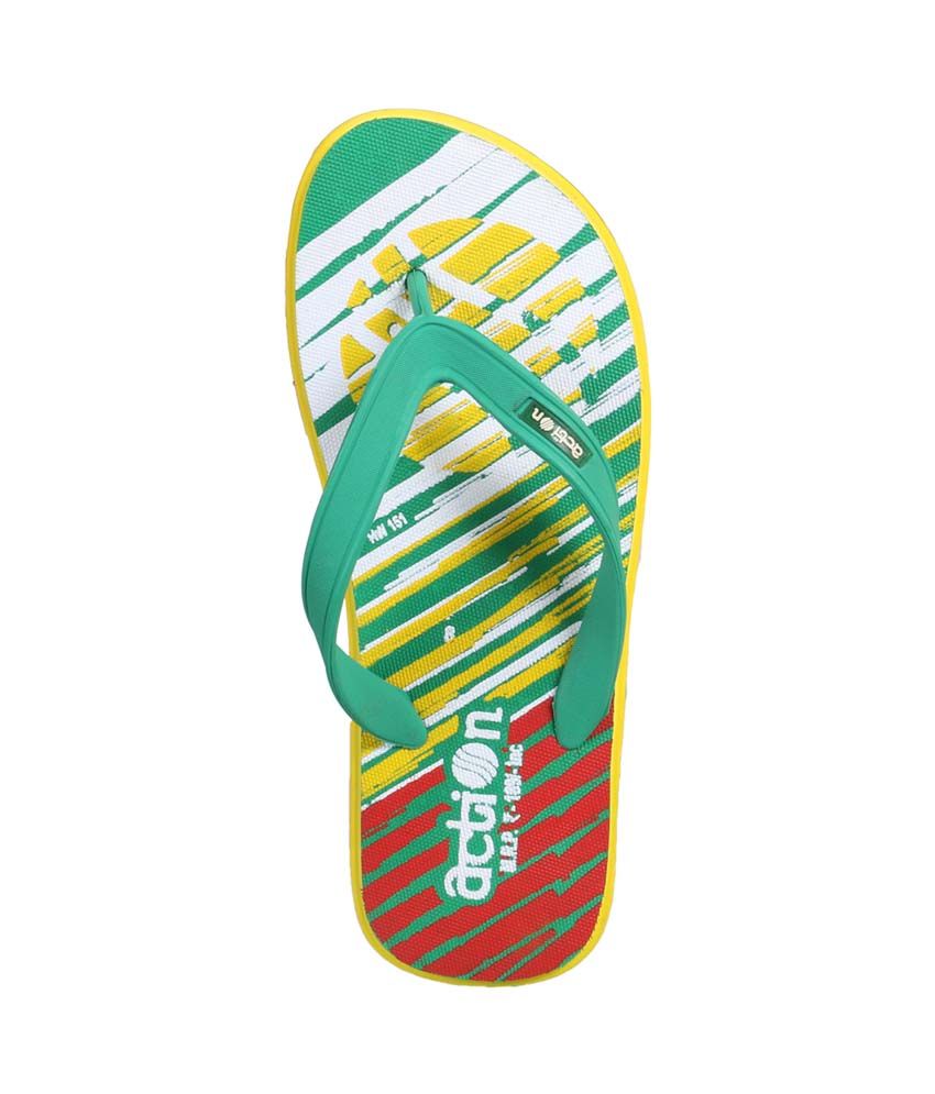 action flip flops online