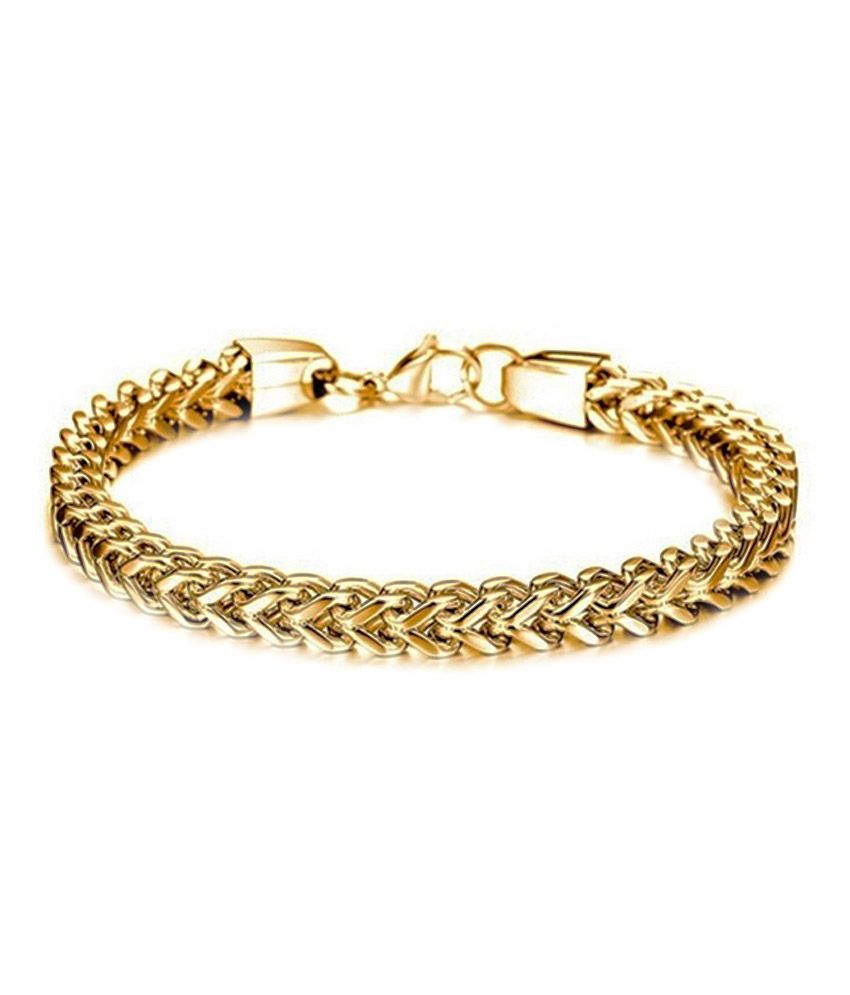 gold coated bracelet