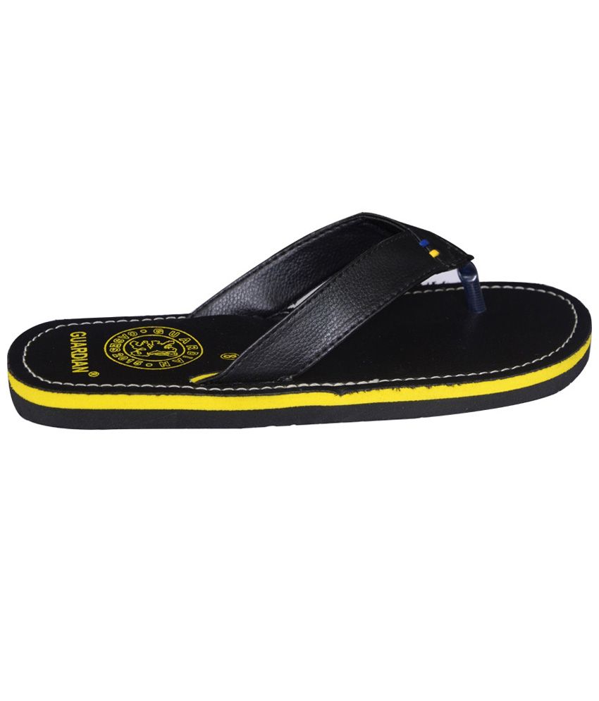 mens yellow slippers