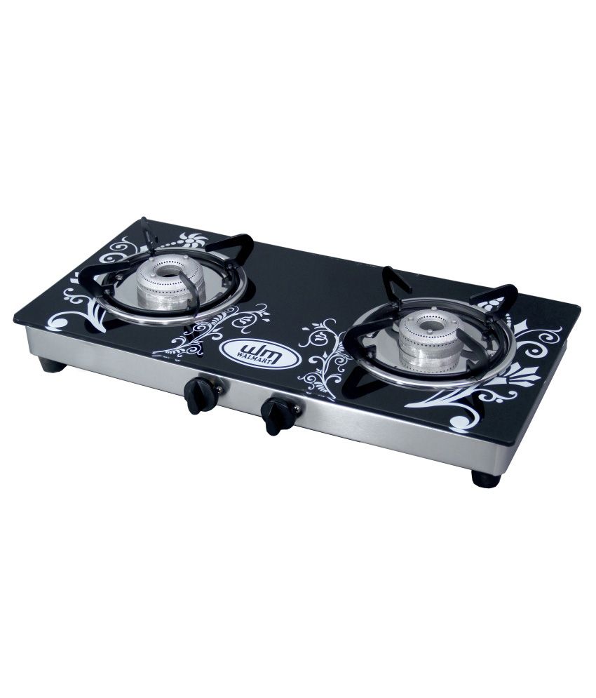 Walmart Luxmi 2B Glass Cook Top Manual Gas Stove Price in India Buy