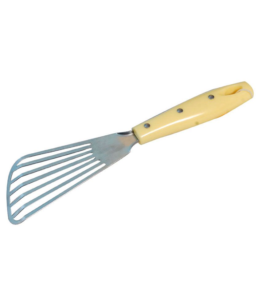 Shree Yellow Stainless Steel Spatula - Set Of 3: Buy Online at Best ...