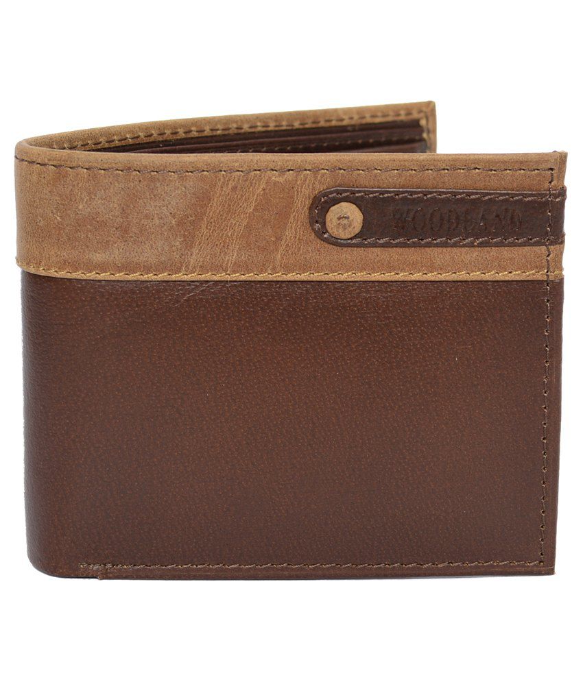 Woodland Leather Brown Casual Short Wallet: Buy Online at Low Price in India - Snapdeal