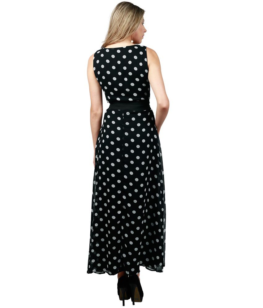 Emmylyn Black Chiffon Maxi Dress - Buy Emmylyn Black Chiffon Maxi Dress ...