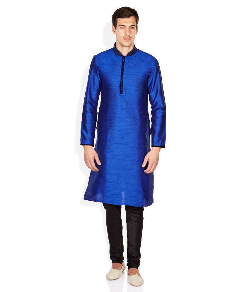 manyavar blue shoes