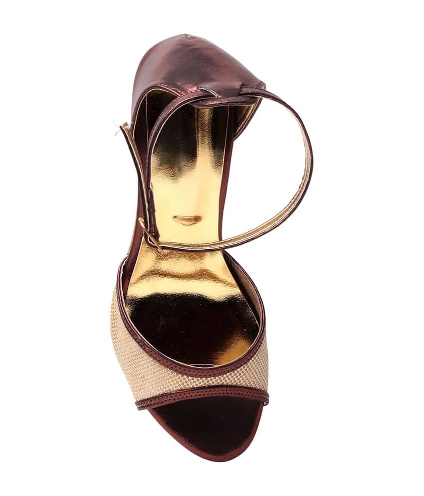 open toe maroon heels
