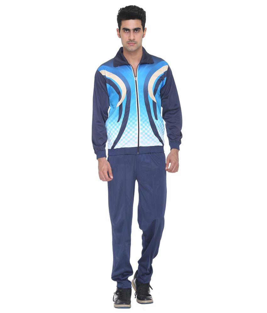 navy swoosh tracksuit