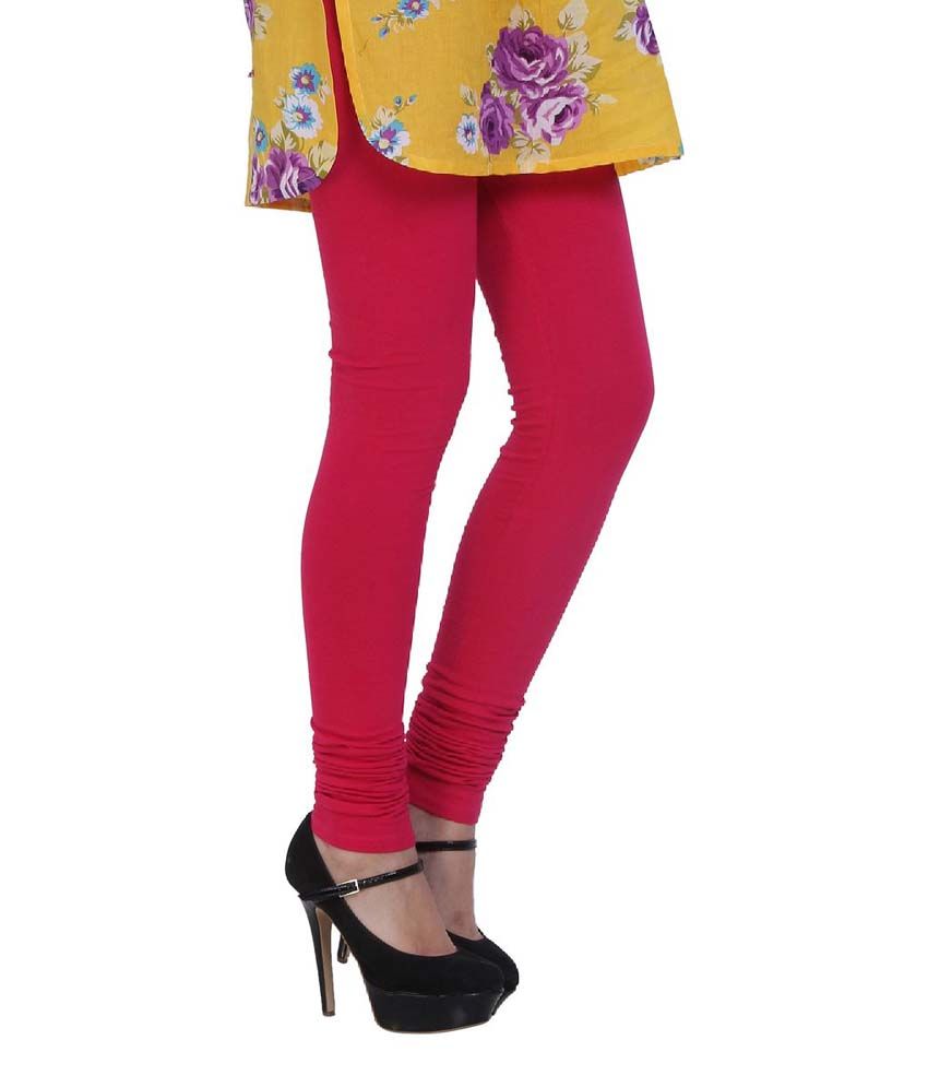 Supreme Pink Blended Leggings Price in India - Buy Supreme Pink Blended Leggings Online at Snapdeal