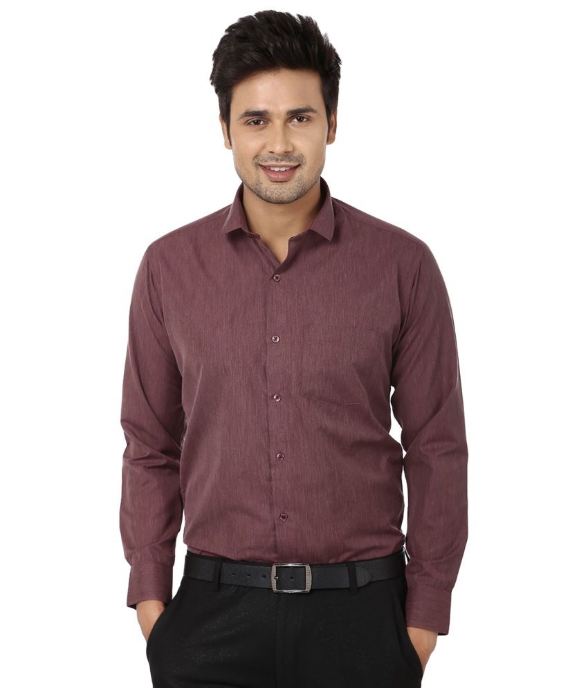 maroon shirt mens