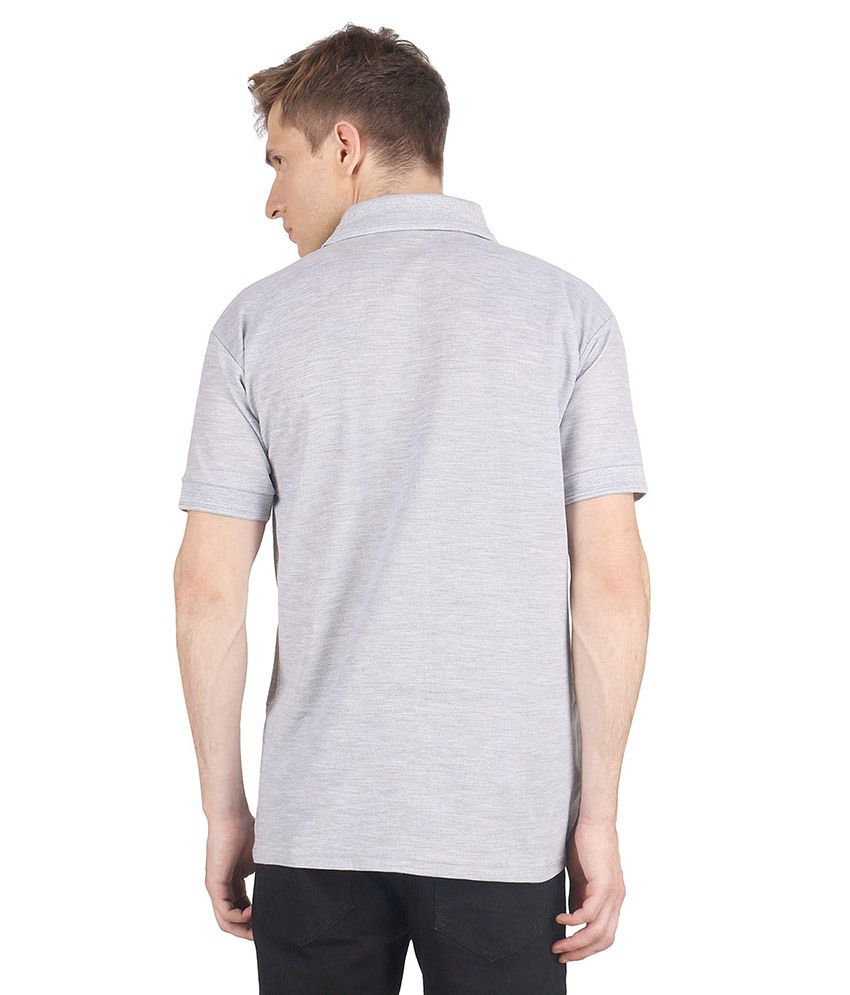 Ave Grey Regular Combo Of Jeans & Grey Polo T-Shirt - Buy Ave Grey ...