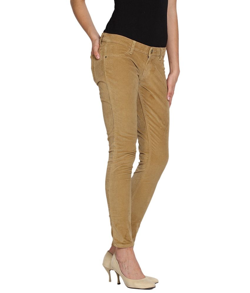 brown jeggings womens