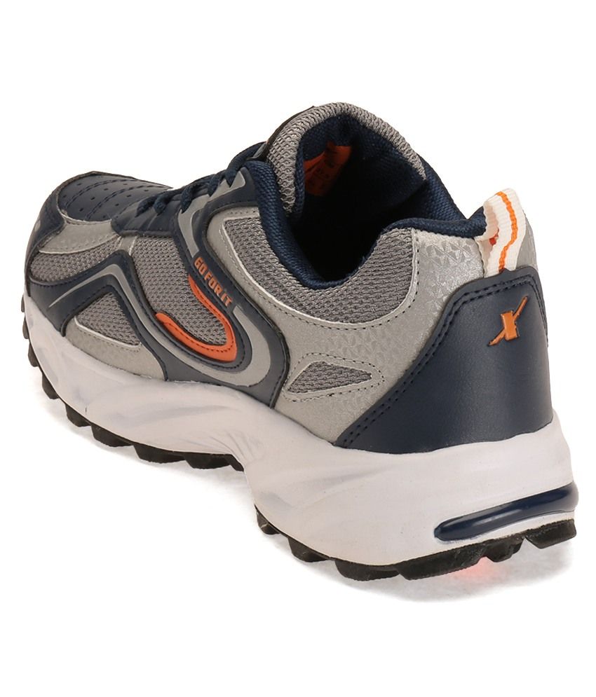 Sparx Navy and Gray Sports Shoes Buy Sparx Navy and Gray