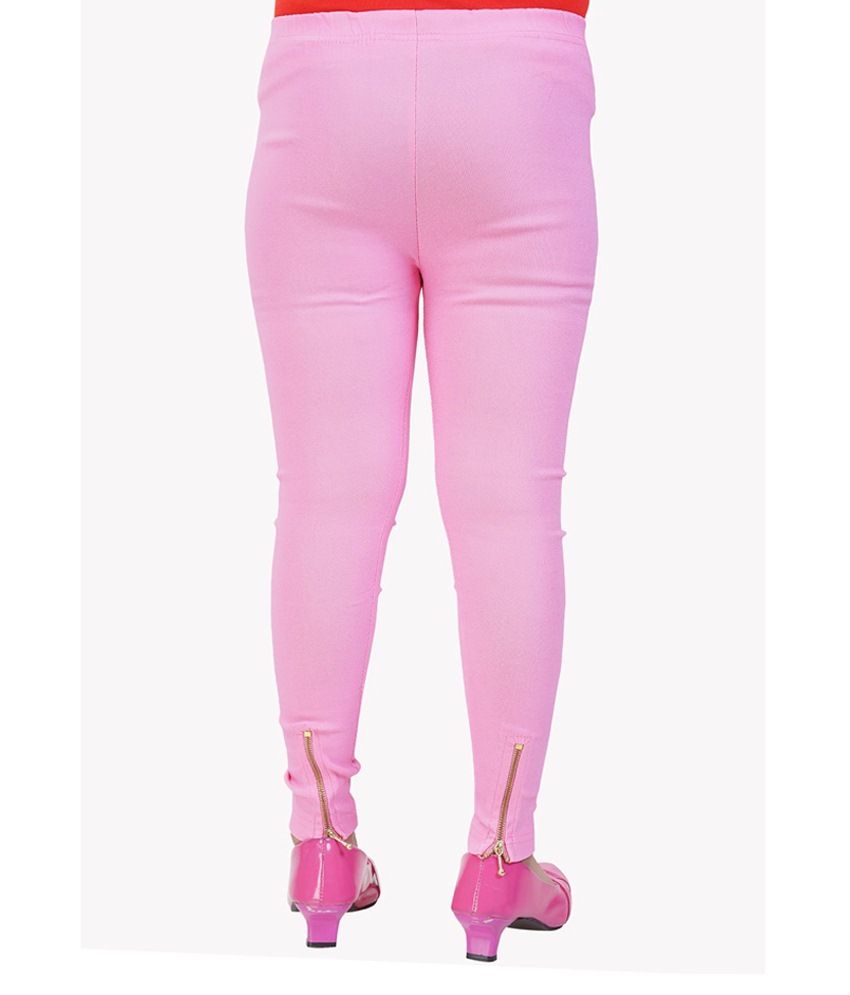 womens pink jeggings