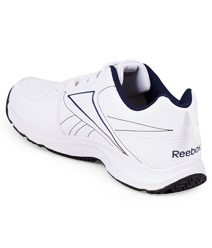 all white reebok sneakers