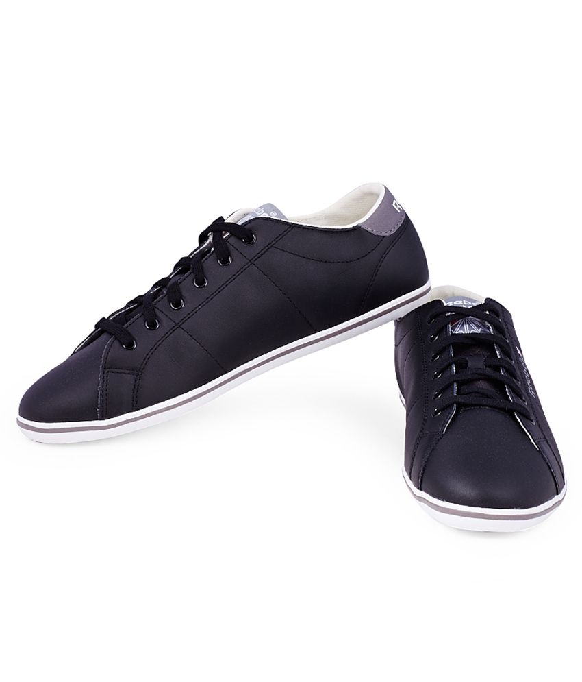reebok cl npc plimsole black casual shoes