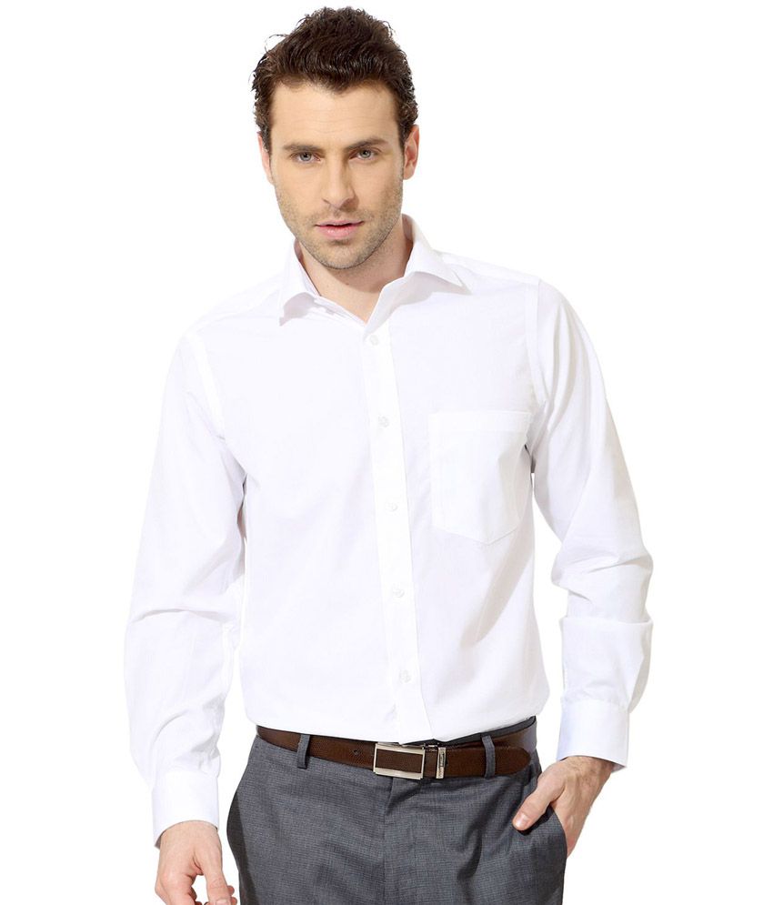 Srb Impex White Formal Shirt - Set Of 3 - Buy Srb Impex White Formal ...