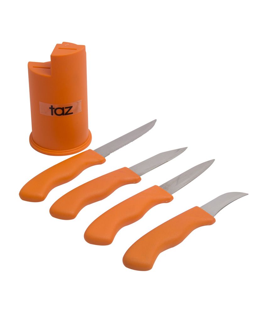 Taz V1173 Orange Knife Set 4 Piece Buy Online at Best Price in India