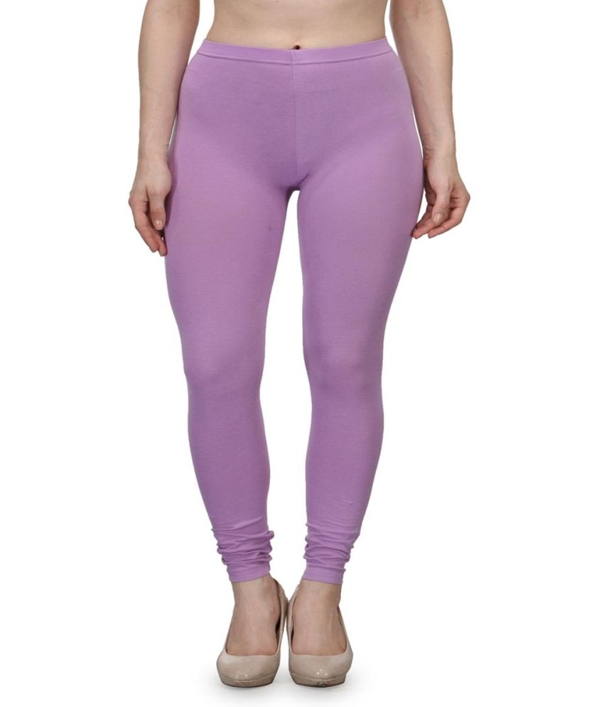     			kotty - Purple Cotton Women's Jeggings ( Pack of 1 )