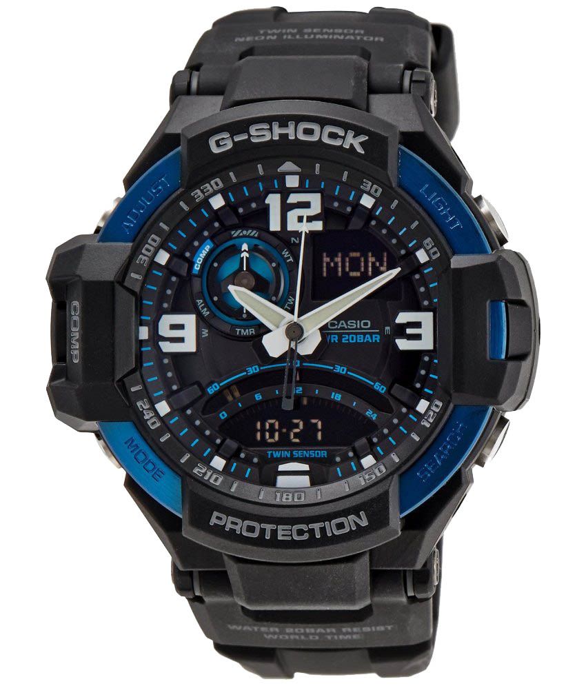 Casio G-Shock GA-1000-2BDR (G541) Gravity Defier Men's Watch - Buy ...