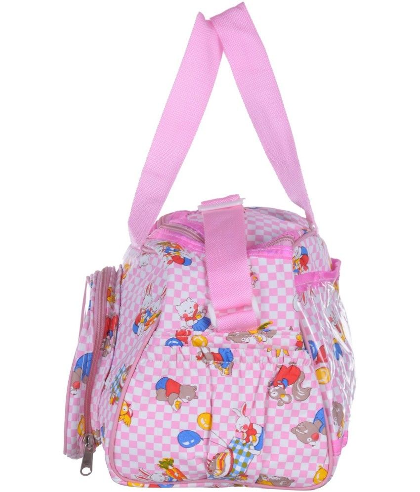 Koochi Koo Pink Plastic Diaper Bag For Kids Buy Koochi Koo Pink