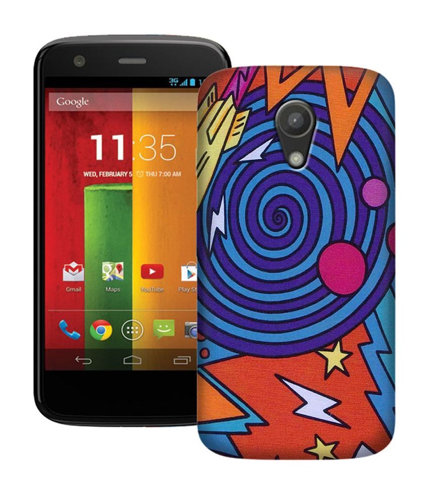 Zapcase Printed Back Cover For Motorola Moto G2 Multi Colour Printed Back Covers Online At 