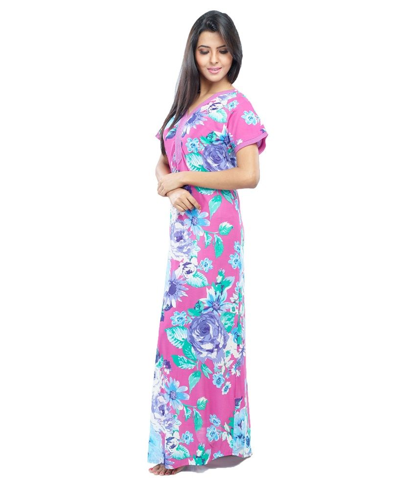 Buy Juliet Pink Net Nighty Online at Best Prices in India - Snapdeal