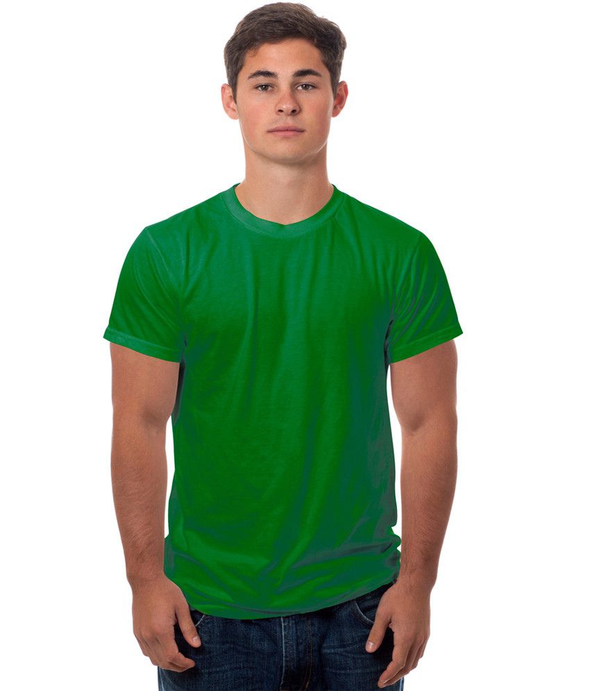 Prajakta Agro Services Green Cotton T-shirt - Buy Prajakta Agro ...