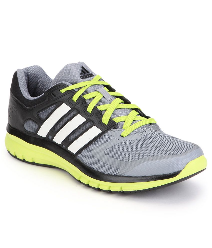 Adidas Duramo Elite M Grey Sports Shoes - Buy Adidas Duramo Elite M Grey  Sports Shoes Online at Best Prices in India on Snapdeal