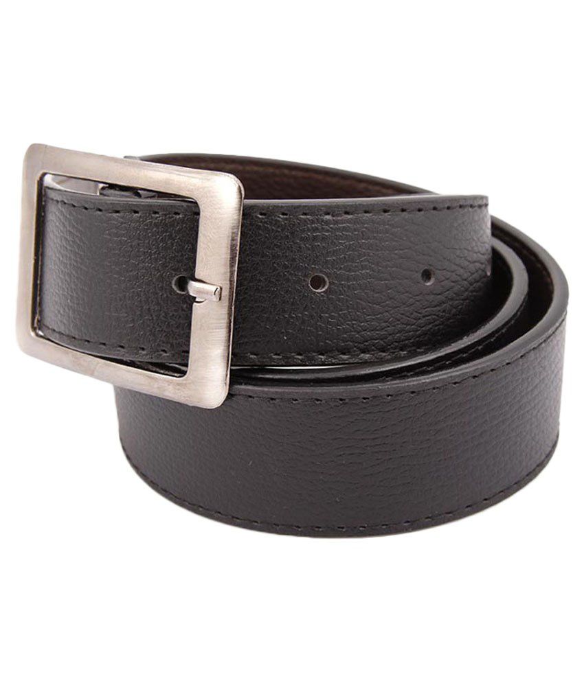 Debonair Black Leather Belt: Buy Online at Low Price in India - Snapdeal
