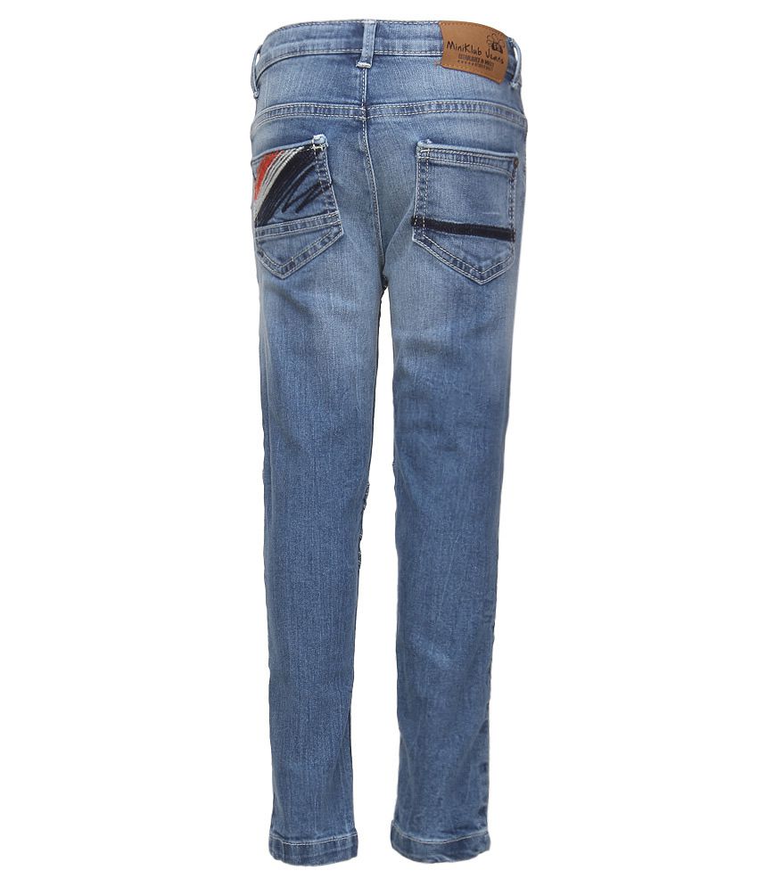 FS MiniKlub Blue Regular Fit Jeans - Buy FS MiniKlub Blue Regular Fit ...