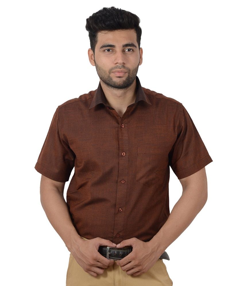 gold formal shirt