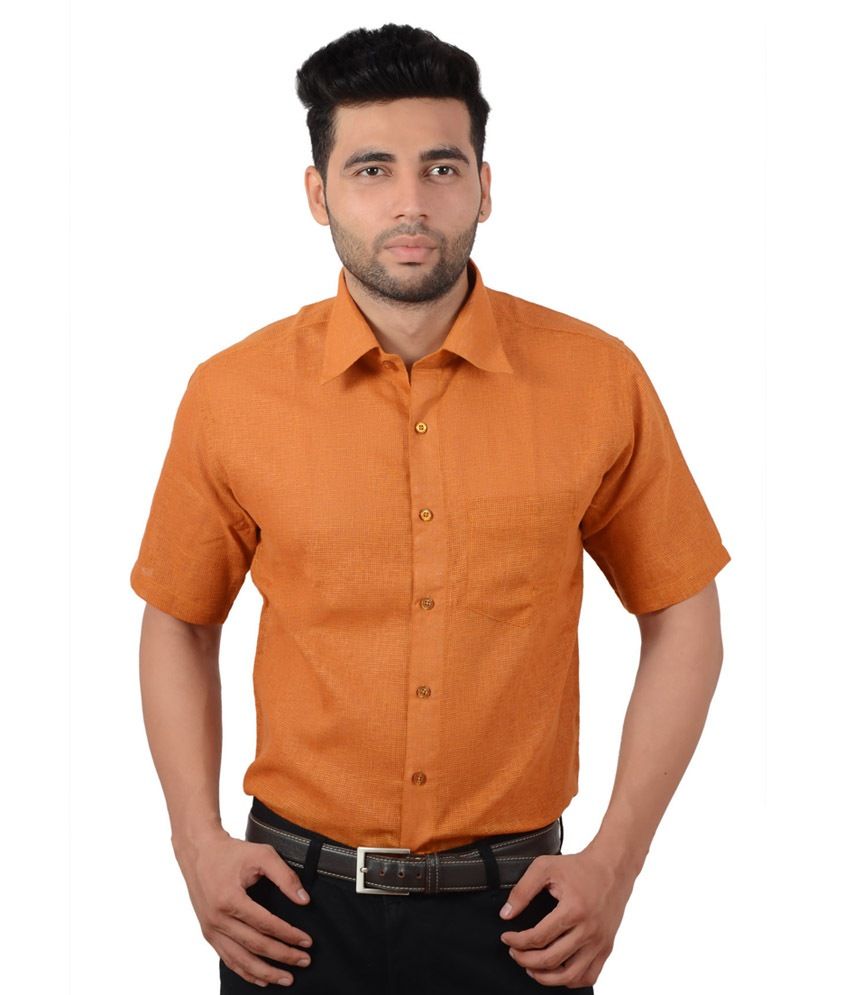 orange shirt formal