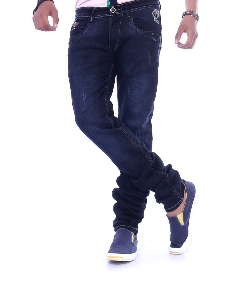 men's 100 percent cotton jeans