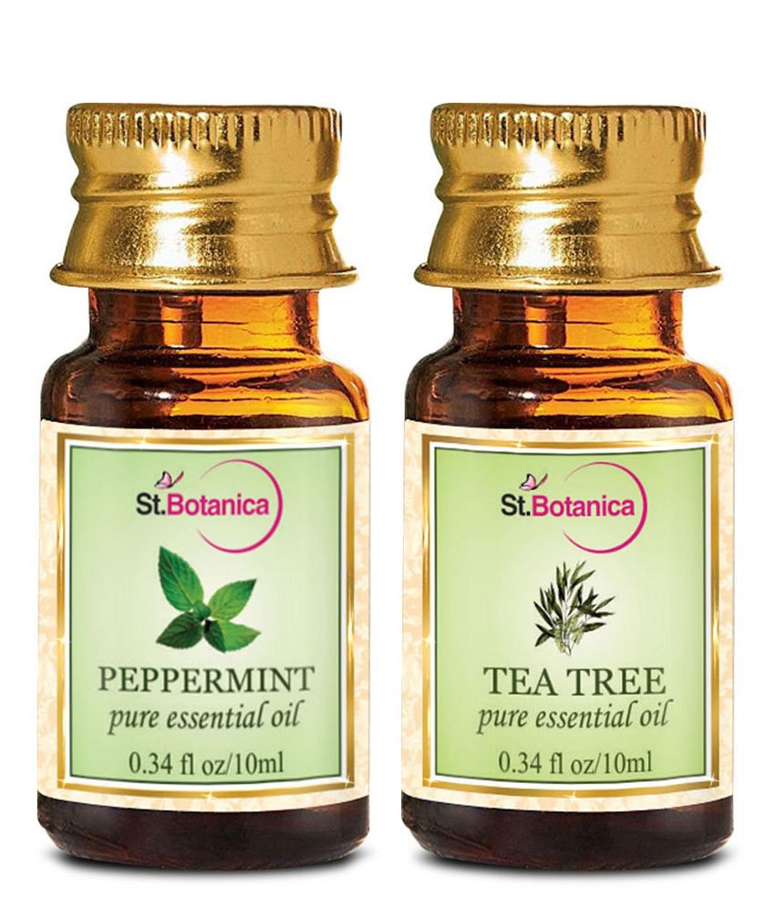 tea tree oil and peppermint oil for bugs