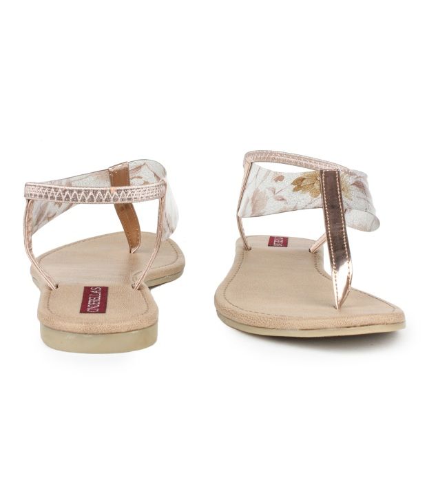 Cinderellas Beige Faux Leather Flat Slip Ons Price in India Buy