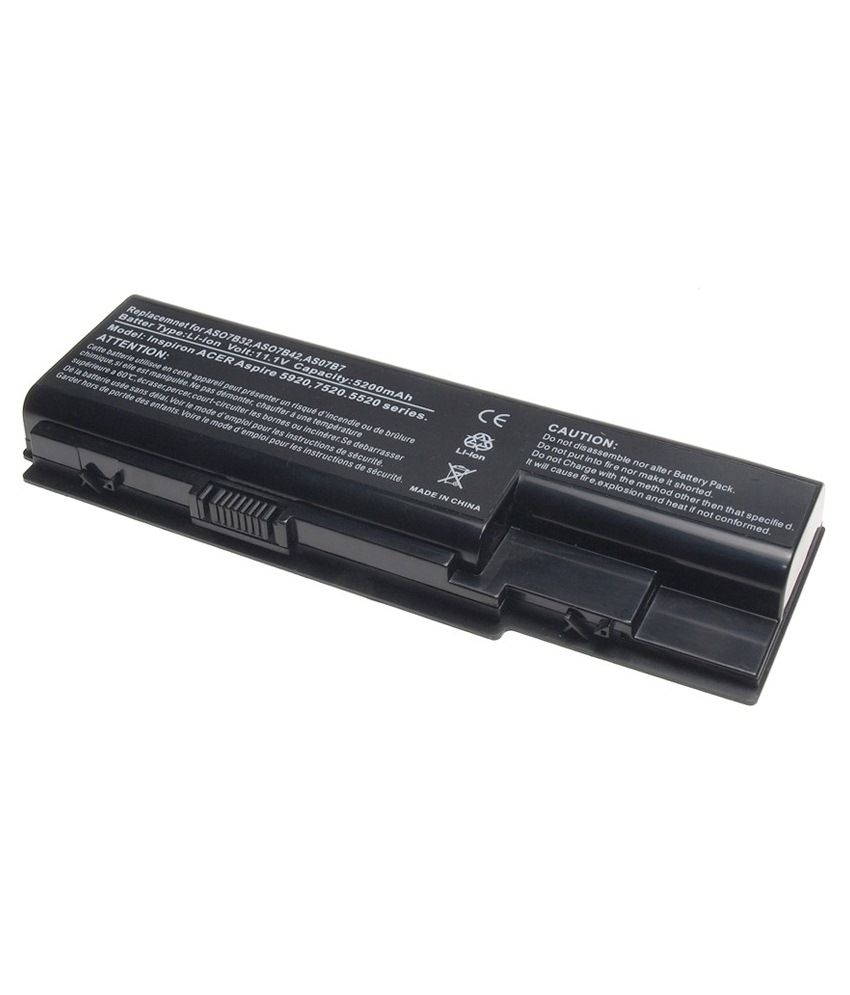 Irvine 4400 mAh Laptop Battery For Acer Travelmate 5520 5920 5920G 5210