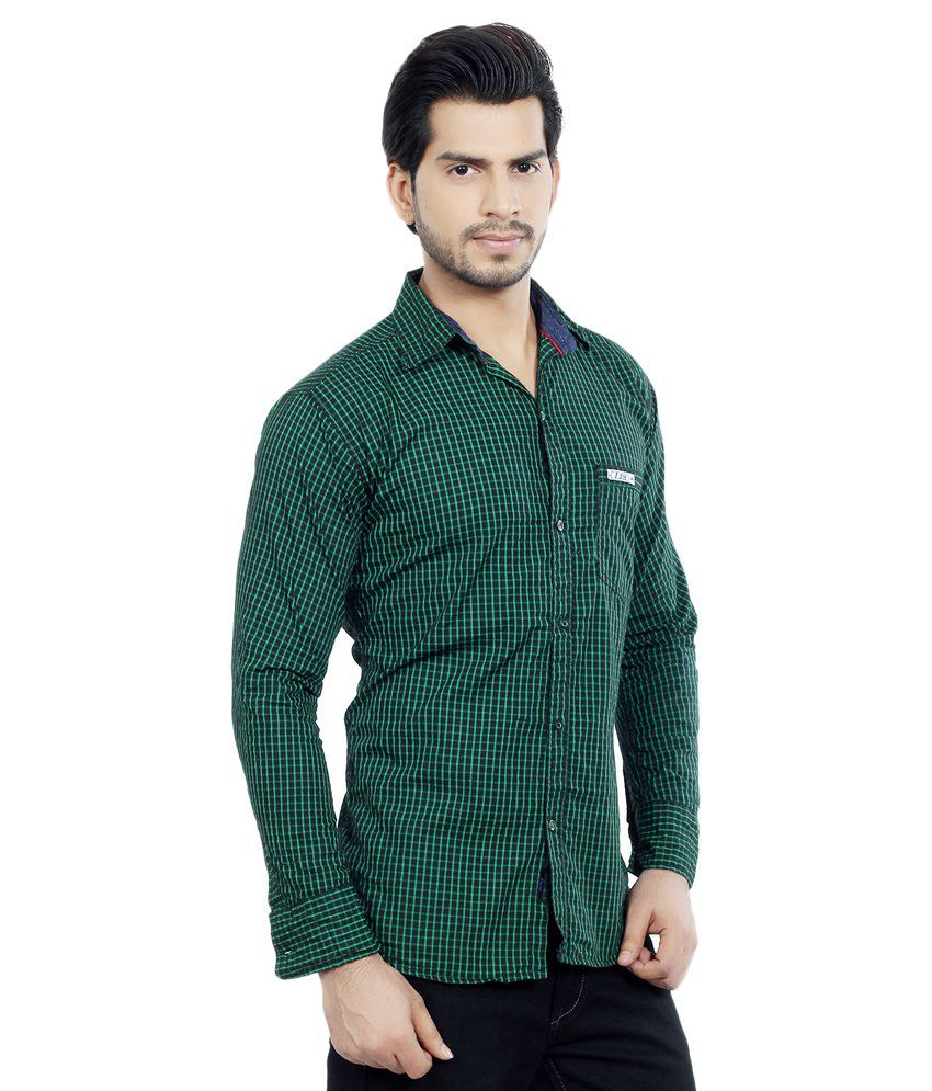 Fashion Stylus Green Casuals Shirt - Buy Fashion Stylus Green Casuals ...