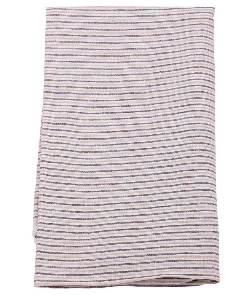 linen unstitched shirt piece